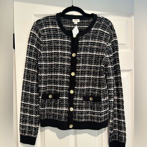Lady jacket style sweater